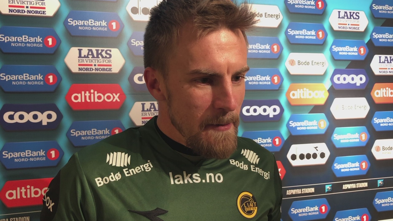 Ricardo Friedrich etter seier mot Rosenborg.